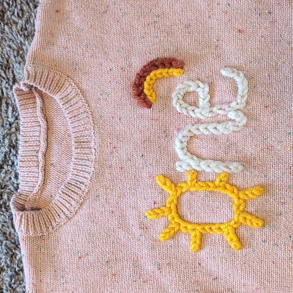 One year old birthday knit sweater - Picture 3 of 4